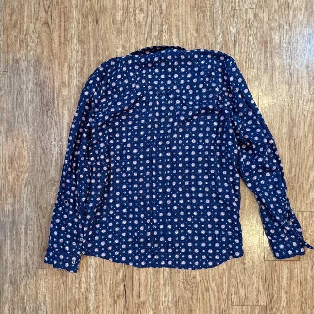 Kut from the Kloth button up floral shirt Size L - Picture 2 of 9